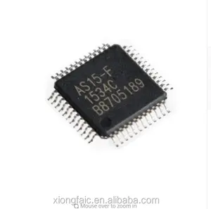 AS15-F AS 15 AS15 LCD Chip AS15-F QFP ชิ้นส่วน Ic ดั้งเดิมใหม่