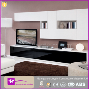 <span class=keywords><strong>Meuble</strong></span> <span class=keywords><strong>TV</strong></span> de maison en bois, nouveau design moderne, laque de couleur blanche <span class=keywords><strong>et</strong></span> noire, fait en usine shan - Product Image 5
