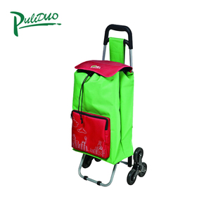 Nuevo tipo de lona plegable rueda grande bolsa de compras carro - Product Image 3