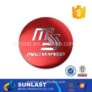 Sunlast toutes les marques de voiture 2D 3 M post voiture emblème CAR WHEEL / alliage décalcomanies OEM499