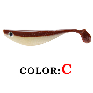 Hunthouse — appât souple avec queue en T pour la pêche, leurre nageur pour attraper des poissons, phosphorescent dans la nuit, <span class=keywords><strong>6</strong></span> pouces, 15cm, 12g - Product Image 6