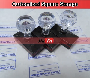 China proveedor flash sello plástico/material más popular con su nombre, departamento, Empresa, logotipo <span class=keywords><strong>de</strong></span> la marca - Product Image 3