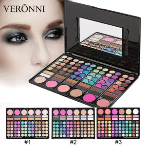 78 Colors High Quality Makeup Multi Colored Eyeshadow Palette wholesale Cosmetics Makeup Set Glitter Cosmetics Set