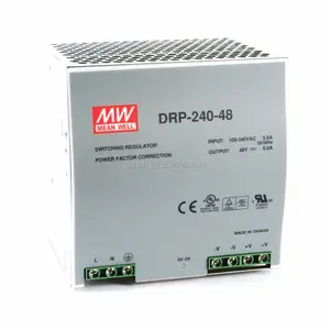 240W פלט יחיד תעשייתי מסילת DIN ספק כוח DRP-240-24 /48