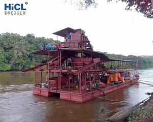Hbc120 nova corrente de balde, 120m 3/h escavadora de ouro/areia para mineração de ouro - Product Image 2
