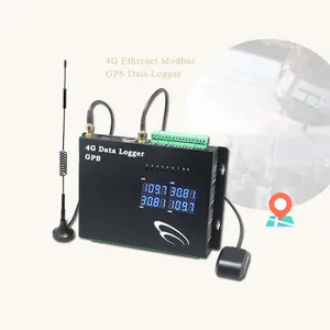 Dispositivo registrador de dados Modbus LoRaWAN 4g gps tracker com dados de localização