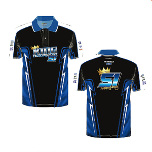 Высококачественная рубашка-поло с двумя пуговицами - Product Image 3