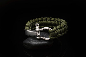 Hebilla Militar Que Acampa de Acero Inoxidable al por mayor 550 Pulsera de Paracord Supervivencia de Salvamento Y <span class=keywords><strong>Socorrismo</strong></span> - Product Image 2