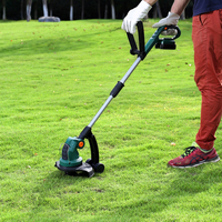 EAST 20V Telescopic Handle Cordless Electric 10Inch Robin Steel Weed Grass Trimmer