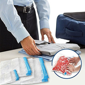 Extérieur De <span class=keywords><strong>Voyage</strong></span> Transparent Économiseur D'espace Sacs De Stockage <span class=keywords><strong>Sous</strong></span> <span class=keywords><strong>Vide</strong></span> pour Valise Bagages - Product Image 3