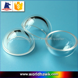 Instrumentos ópticos Lente de cúpula hiperhemisférica y lente de cúpula hemisférica con forma de cubierta de vidrio óptico - Product Image 5