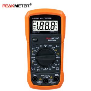 El dijital multimetre DC AC gerilim diyodu Freguence multimetre <span class=keywords><strong>Volt</strong></span> Test cihazı Test akımı - Product Image 2