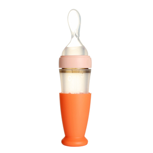 Cuchara Dispensadora <span class=keywords><strong>de</strong></span> Alimentos para Bebés <span class=keywords><strong>de</strong></span> Silicona con Tapa Antipolvo para Bebés, Niños Pequeños e Infantes, Suplemento Alimenticio <span class=keywords><strong>de</strong></span> <span class=keywords><strong>Cereal</strong></span> - Product Image 1