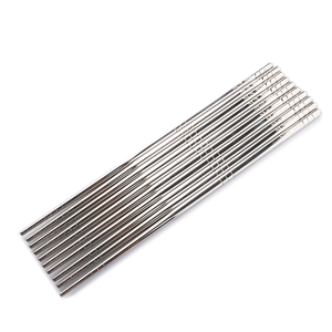 Palitos <span class=keywords><strong>Chinos</strong></span> reutilizables <span class=keywords><strong>con</strong></span> logotipo personalizado <span class=keywords><strong>palillos</strong></span> 304 acero inoxidable redondo estilo chino japonés <span class=keywords><strong>palillos</strong></span> caja de regalo boda - Product Image 5