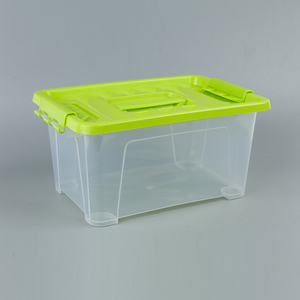 Kotak Penyimpanan Plastik Rumah Mainan Blok Bangunan Berkualitas Tinggi dengan Pegangan - Product Image 4