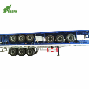 Offre Spéciale 3 <span class=keywords><strong>axel</strong></span> 40ft Pieds 50ft Conteneur 60ft Remorque à plateau Tanzanie Semi-remorque à plateau d'occasion à vendre - Product Image 6
