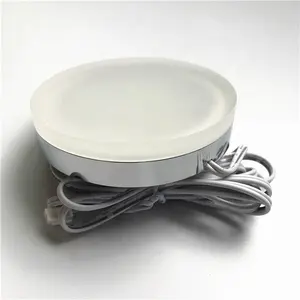 Kit de iluminação de led branco 3w, kit de iluminação de cozinha com luz embutida