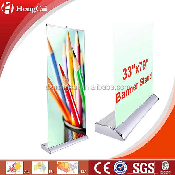 New advertising aluminum roll up display banner stand