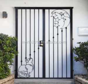 Portes rustiques en <span class=keywords><strong>fer</strong></span> forgé, Design personnalisé, fabriqué à la main - Product Image 1