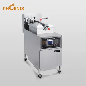 Commercial Continuous Gas Deep Fried Chicken Pressure Fryer for Shop