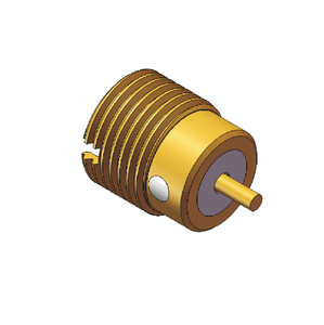 26.5Ghz đầy đủ detent mạ Vàng thẳng asmp RF Hàn RF đồng trục Micro dải kết nối - Product Image 3