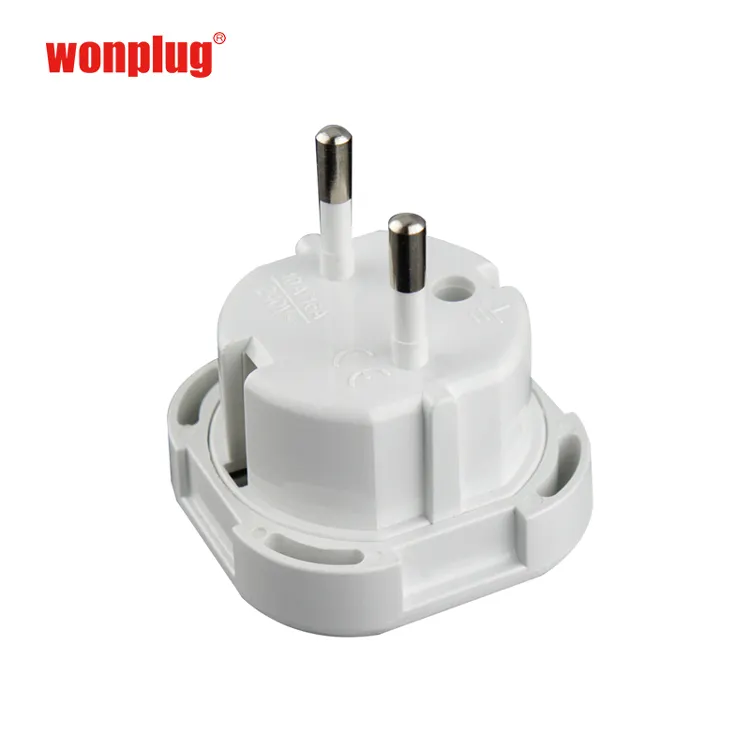 Europe eu 2 Pin to England uk 3 Pin Electric Plug Adaptor 4.0mm plug diameter mini portable euro to UK adapter plug