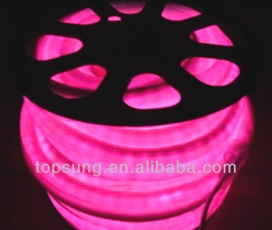 110v 5050 smd rgb pleine couleur chaning led neon flex corde - Product Image 1