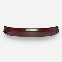 Aileron arrière en fibre de carbone 3K de couleur rouge pour Honda Civic FK8