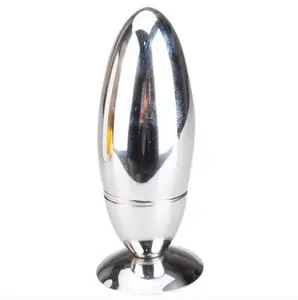 Cina fornitore all'ingrosso in acciaio inox cocktail shaker rocket forma cocktail shaker