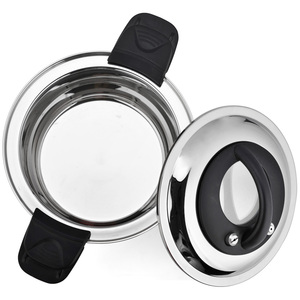 22CM/4.6L SHUNFA Stainless Steel Cookware Low Commercial <strong>Pressure</strong> <strong>Cooker</strong> <strong>Large</strong> <strong>Pressure</strong> <strong>Cooker</strong> (with See-through Lid) - Product Image 3