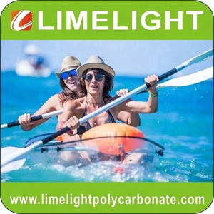 <strong>Double</strong> Seats and Paddles Transparent Canoe <strong>clear</strong> <strong>Kayak</strong> Crystal Canoe Rowing Boat Polycarbonate <strong>Kayak</strong> - Product Image 6