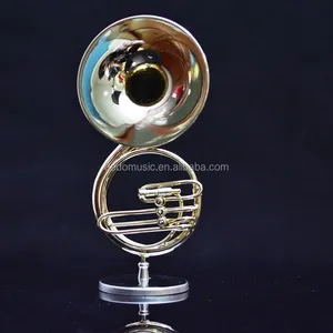 mini sousaphone dorare musica arte decorazione strumenti musicali arte