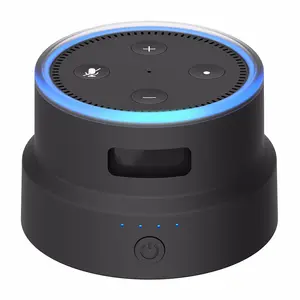 for amazon echo dot built-in power bank smatree/scootree