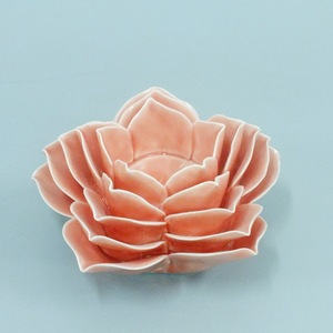 Handmade Cheap Ceramic <strong>Lotus</strong> Flower <strong>Candle</strong> <strong>Holder</strong> Custom Wedding <strong>Candle</strong> <strong>Holder</strong> - Product Image 4