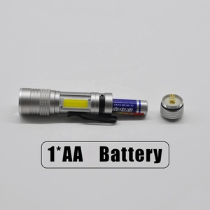 Small Aluminum COB <strong>Torch</strong> <strong>Pen</strong> Clamp Portable Pocket Mini LED Flashlight with Clip - Product Image 4