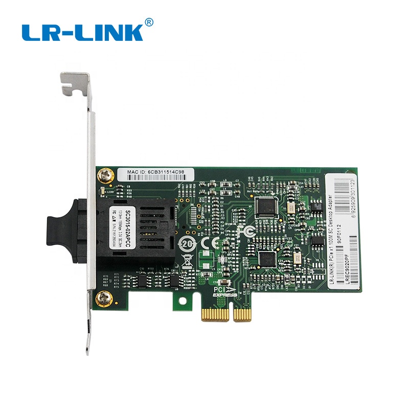 LR-LINK LREC9020PF PCIe x1 100Base-FX SC порт MM Fiber PCI-E NIC карта (на основе RTL8105E)
