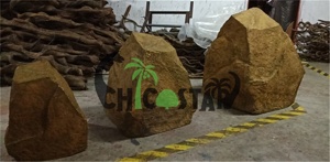 Piedra de fibra de vidrio para decoración de jardín, paisaje de parque, roca de piedra artificial - Product Image 2