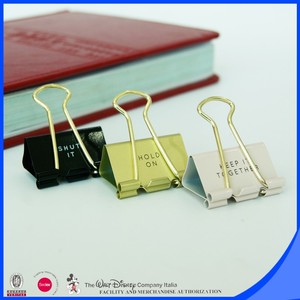 Imprimé <span class=keywords><strong>foldback</strong></span> métal clips usine - Product Image 2