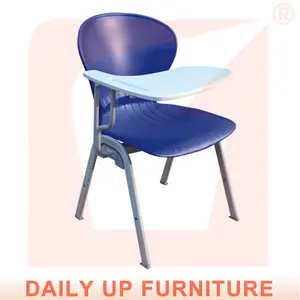 Multi- objectif chaise l'écriture. empilables. salle de conférence tables et chaises fabricant moule en plastique