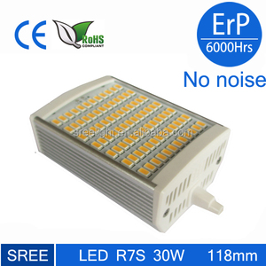 118 mm 30 w led R7S para fluter para sustitución de 300 w halógeno R7S - Product Image 4