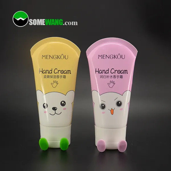 Plastic Cosmetic Tubes High Quality 80ml Cosmetic And Hydrating Aromatic Hand Cream Cute Packaging Cosmetic Plastic Tube