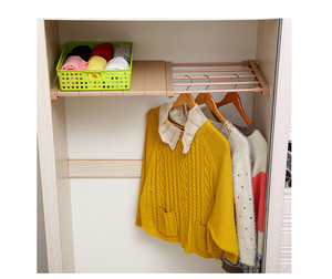 Regolabile Closet Organizer Bagagli Mensola A Parete Cucina Rack di Risparmio di Spazio <span class=keywords><strong>Armadio</strong></span> Decorativo Scaffali <span class=keywords><strong>Armadio</strong></span> Titolari - Product Image 5