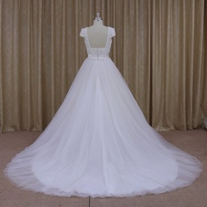 DH003 <span class=keywords><strong>manga</strong></span> corta 3d flor con perlas vestido de huésped de <span class=keywords><strong>la</strong></span> boda vestido del bebé imágenes - Product Image 5