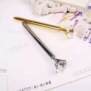 Factory wholesale high quality good price gift crystal diamond ballpoint pens