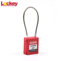 Câble en acier de 175 mm de longueur avec cadenas de sécurité à anse KA KD
