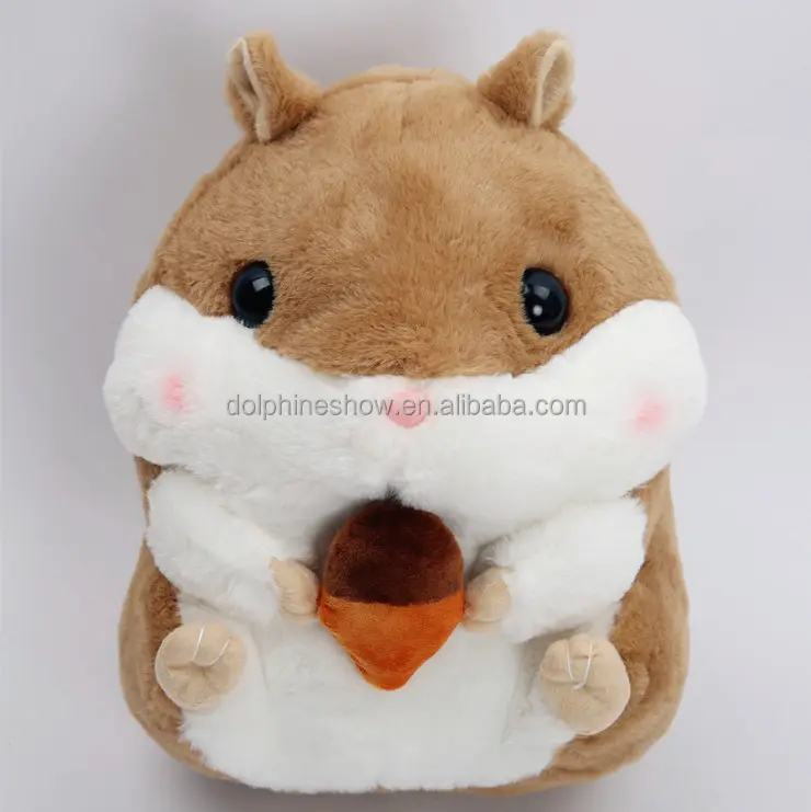 DÜŞÜK MOQ moda dolması peluş hamster oyuncak toptan karikatür yumuşak konuşurken hamster taklit pet oyuncak hamster