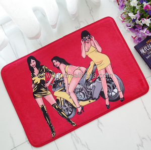 Mode <span class=keywords><strong>3D</strong></span> Piège Imprimé Tapis Pour <span class=keywords><strong>Salon</strong></span> Chambre Tapis De <span class=keywords><strong>Sol</strong></span> Cuisine Tapis Paillassons d'entrée Drôle Caoutchouc Porte Tapis - Product Image 3