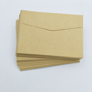 Custom Credit Size <strong>Card</strong> Small <strong>Card</strong> Kraft Paper <strong>Envelopes</strong> With Window - Product Image 2