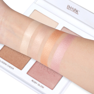 IMAGIC Highlighter Facial Bronzer Palette Shimmer <strong>Powder</strong> <strong>Illuminator</strong> Makeup <strong>Face</strong> Body Blusher Contour Eye Shadow High Lighter