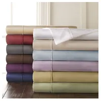 White Egyptian Cotton Queen Bed Sheet Set